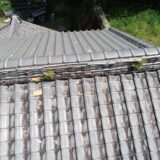 古い和瓦の屋根から平板瓦で葺き替え工事で約半分の重量に軽量化【豊田市】