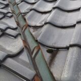 和瓦の屋根で一番多い修理が谷板金交換工事【豊田市】