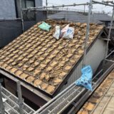 刈谷市で雨漏りした土葺きの和瓦から石付き板金への葺き替えリフォーム工事
