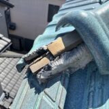 隅っこの瓦が落ちてしまったとSOS！高浜市での棟瓦交換工事。