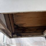安城市で袖瓦からの雨漏りで野地板が腐ってきてしまった瓦屋根の雨漏り修理